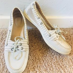 Sperry Women's Firefish Stripe Leather Shoe